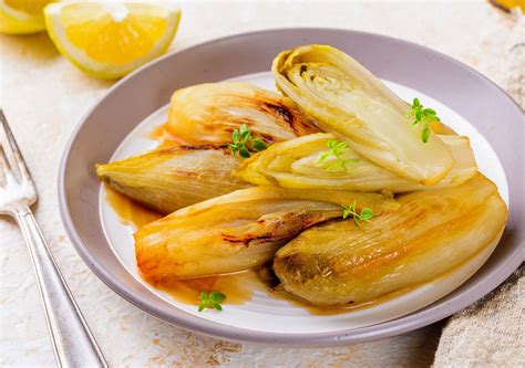 Endives braisées plan de cuisson étape par étape