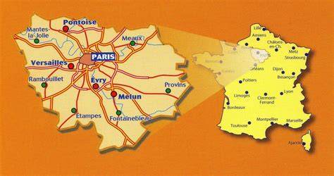 carte des céramicafés à Paris et environs