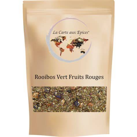 carte des infusions fruits rouges