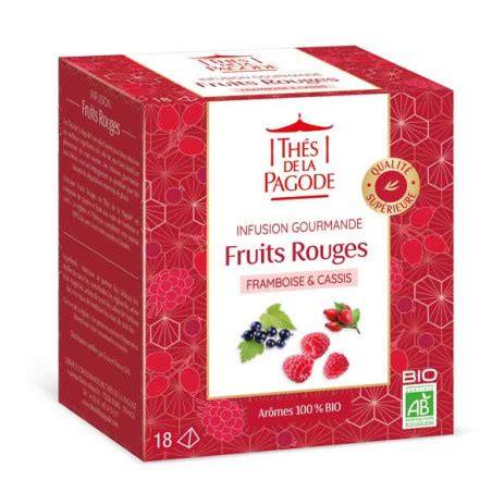 infusion fruits rouges mocktail