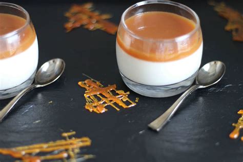 Panna cotta vanille caramel