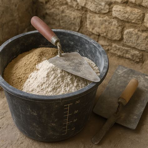 Image d’un mortier traditionnel et d’un Thermomix prêt à l’emploi