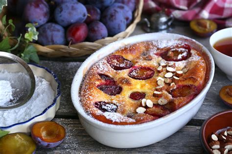 Infographie: Schéma de montage et étapes de cuisson du clafoutis