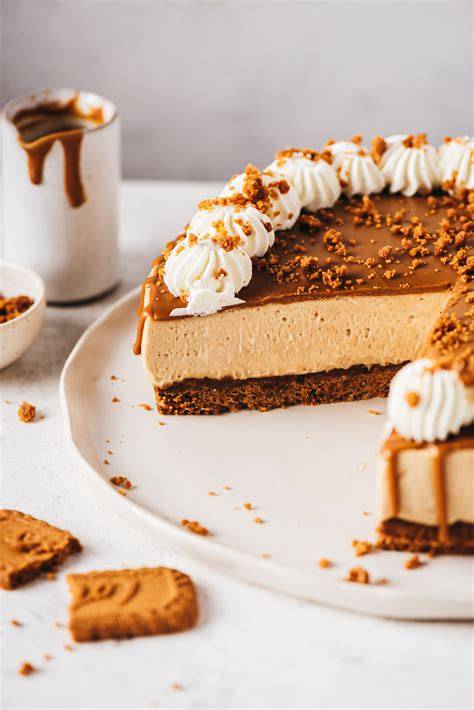 Diagramme: étapes clés de la recette cheesecake au spéculoos