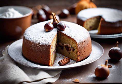 visualisation recette gâteau châtaigne