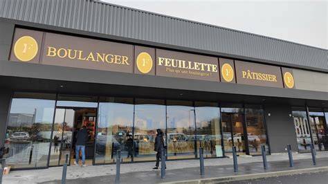 boulangerie Feuillette Havre entrée et sortie rond-point