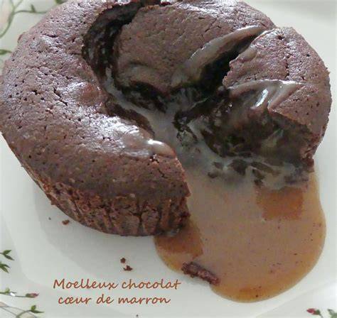 image de moelleux chocolat cœur coulnant