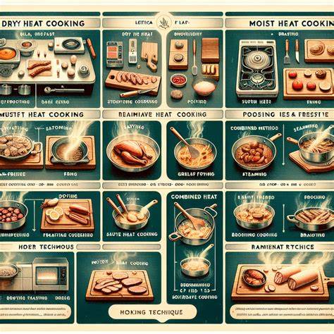 Infographie: Schéma de cuisson à l'eau et températures idéales (68-70°C)
