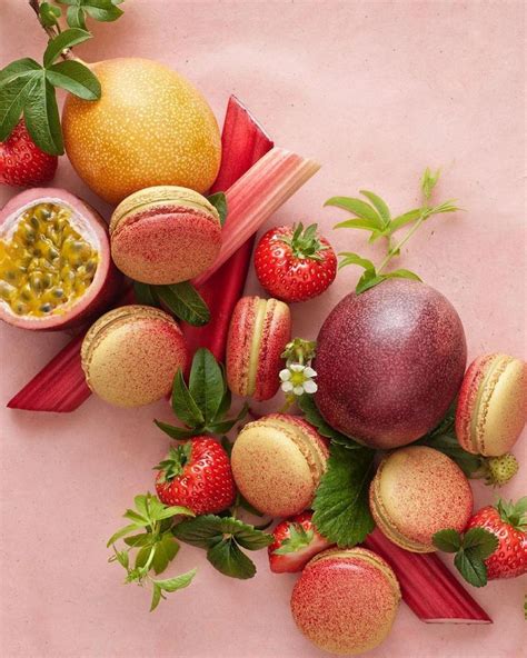 infographie: harmonie saveurs fraise rhubarbe verveine
