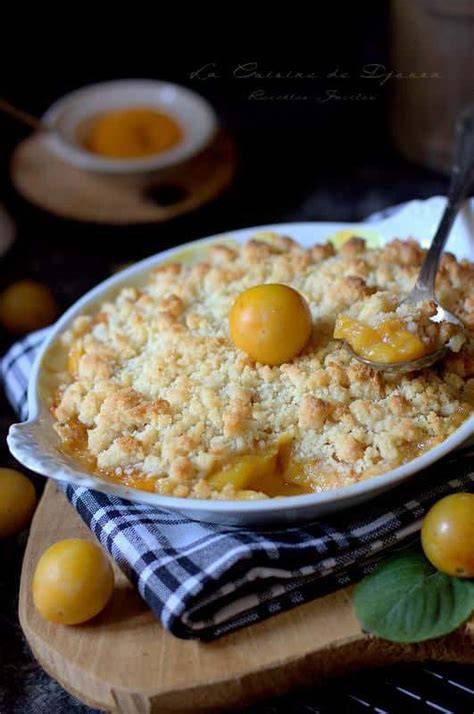 crumble mirabelles schéma de montage