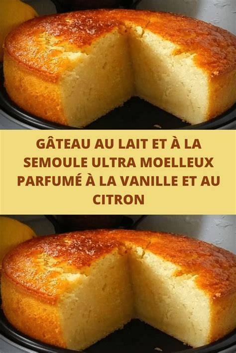 Gâteau skyr vanille moelleux parfumé citron