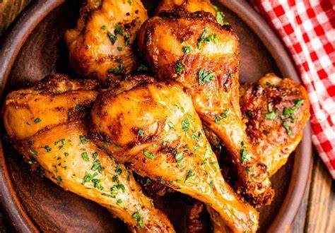 Poulet rôti au miel et à la moutarde image