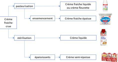 Schéma des types de crème et traitements