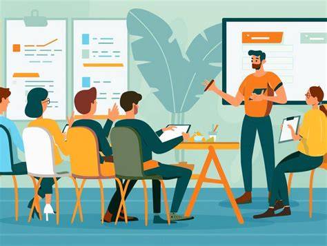 Illustration des ateliers techniques et salles connectées