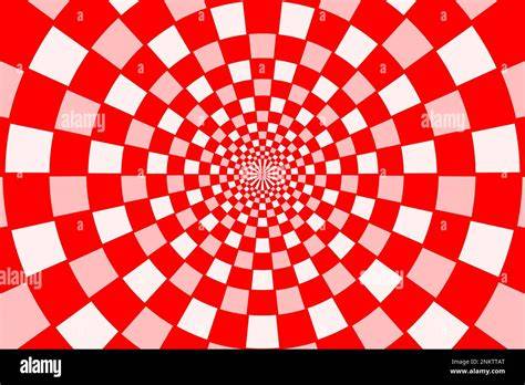 courbe et cercles concentriques pour damier