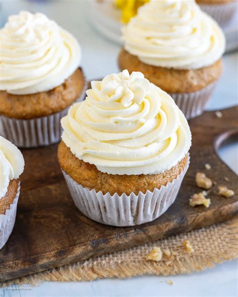 Ingrédients pour muffins et glaçage