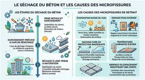 Schéma explicatif des causes et du processus de réparation du crépi