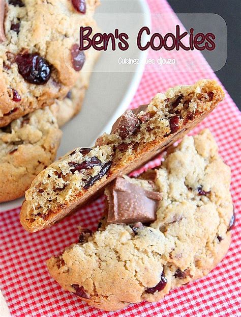 images de cookies géants Ben's Cookies