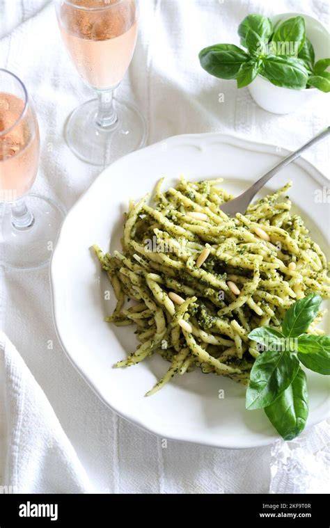 pesto basilic et trofie