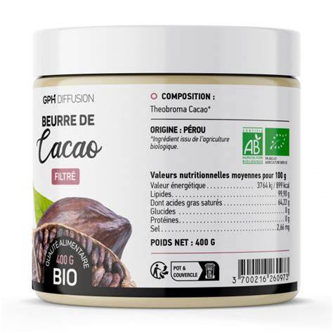 image_beurre_cacao_composition_nutritionnelle
