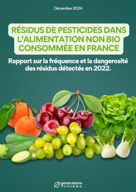 Infographie: Résidus de pesticides interdits retrouvés dans des aliments en France (répartition par catégorie et produits)
