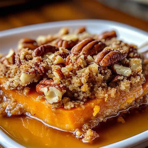 fond crumble dattes amandes patates douces