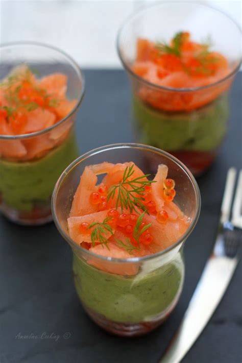 verrines saumon tomate séchée
