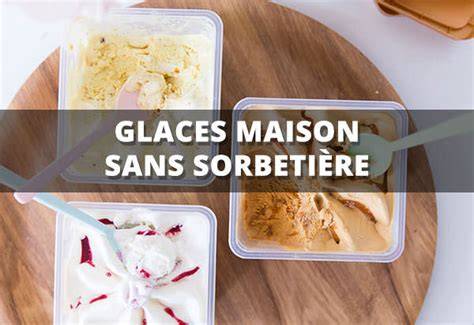 illustration glaces maison sans sorbetière