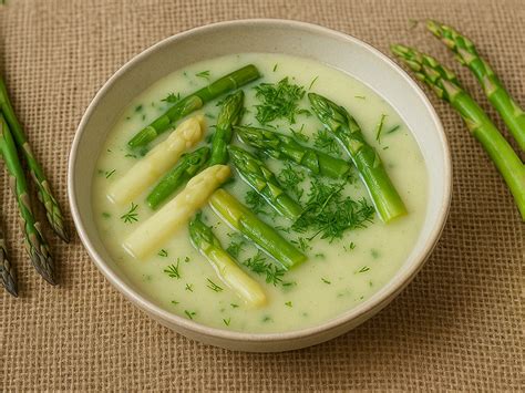 illustration velouté asperges au Thermomix