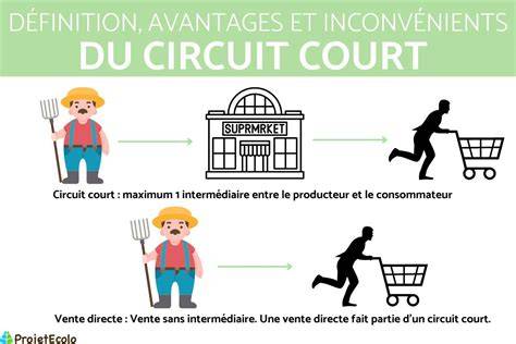 Circuit court et production locale de céréales