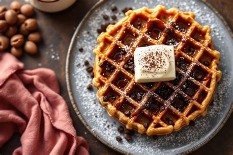 Schéma répartition calories gaufre