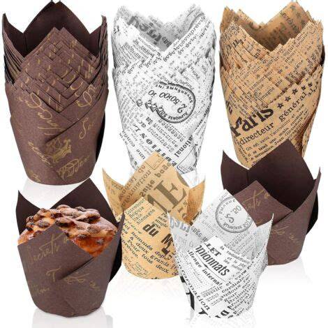 caissettes muffins motifs vintage décoration
