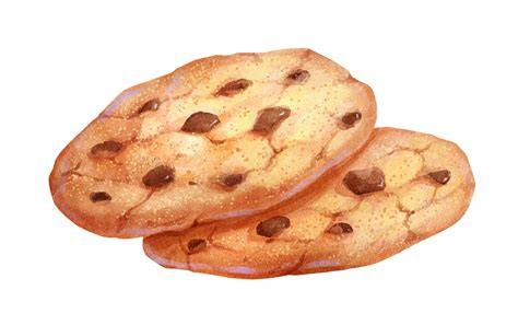 illustration des pepites caramel et biscuits