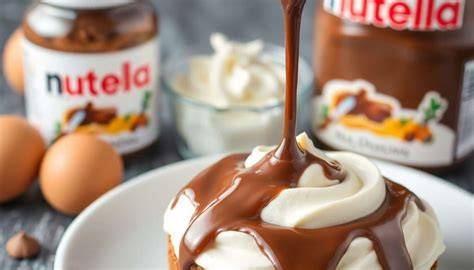 Ganache Nutella démonstration visuelle