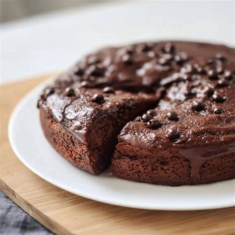 image d’un gâteau au chocolat sans beurre
