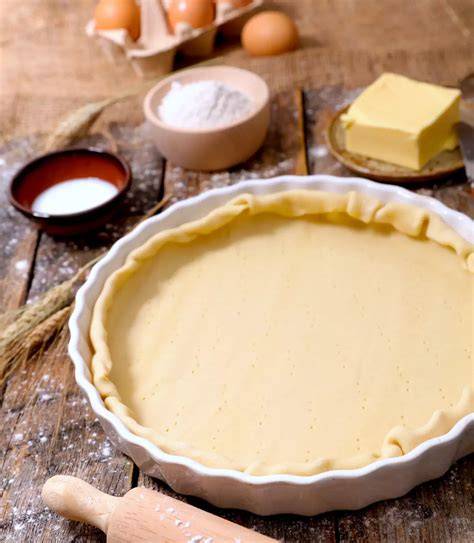 image: pâte sablée prête à cuire