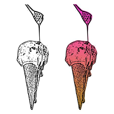 Illustration: métamorphose d’ingrédients simples en crème glacée