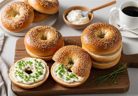 Bagels cuisson pochage et dorure
