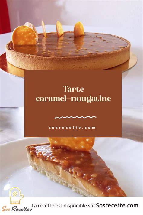 caramel et nougatine étapes visuals