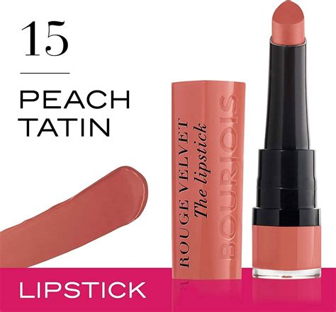 rouge a levres bourjois teinte peach tatin infographic