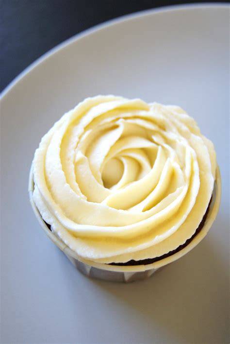 glaçage cream cheese cupcakes fleurs