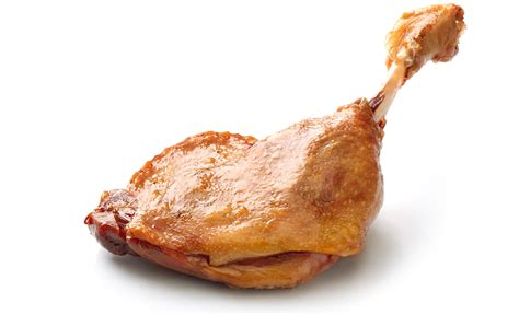 Une cuisse de canard confite