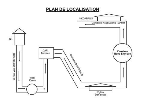 plan des locaux et localisation de l’établissement