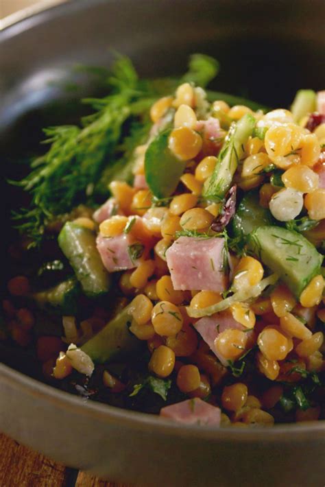 cuisine cookeo salade pois cassés
