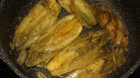 Endives braisées et caramel