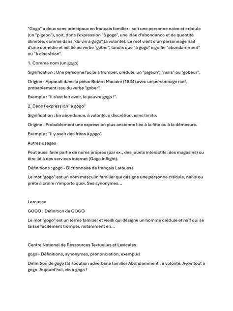 Infographie: signification et usages du verbe gober dans le français familier