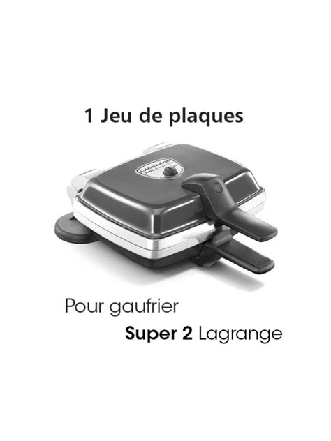Graphique comparatif: Lagrange Super 2 vs autres gaufriers multifonctions