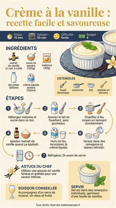 infographie formes vanille et usages