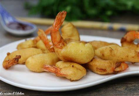 illustration du beignet de crevettes prêt à cuire
