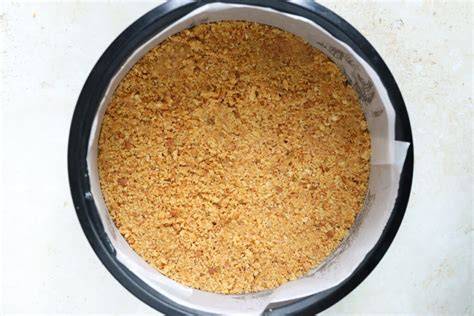 base cheesecake biscuits croustillants